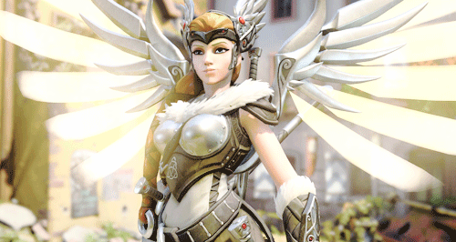 damnation-amoureuse:    Angela Ziegler - “Mercy” : legendary skins  ♔    