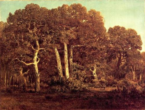 The Great Oaks of Old Bas-Breau, 1864, Theodore RousseauMedium: oil,canvashttps://www.wikiart.org/en