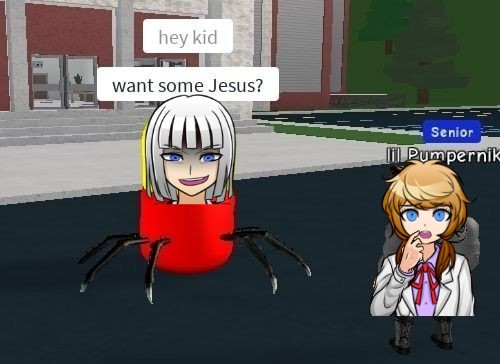 Danganronpa as cursed roblox memes