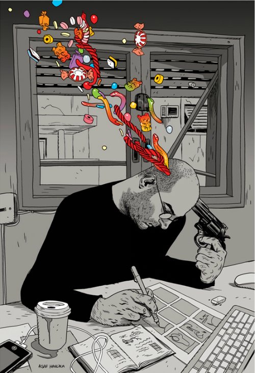 soulfully:  The Realist — by Asaf Hanuka 