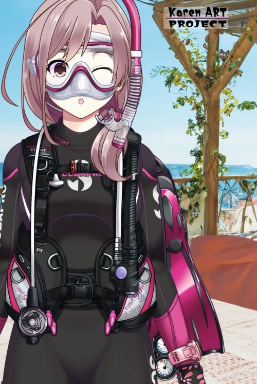 (TUSA器材編 Part3） Karen Enjoying Scuba Diving -TUSA Equipment Part3