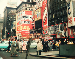 vintagegal:  New York c. 1950s 