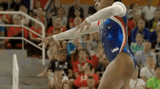 refinery29: This is the routine that got Simone Biles a landmark number of gold medals at the Olympi