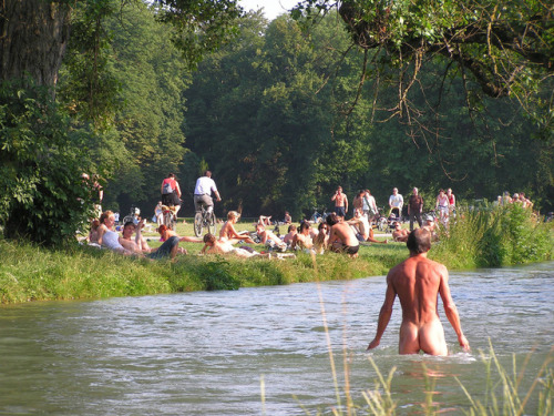 Englischer Garten, München - Guinnesspapst