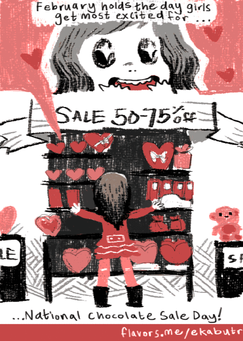eelhips:we all know february 15th is when the real holiday starts.