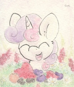 slightlyshade:Sweetie Belle will have to enjoy this little meal!^w^