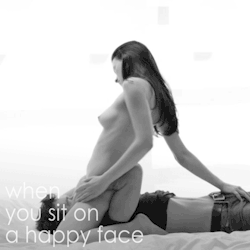 the-wet-confessions:  when you sit on a happy face 