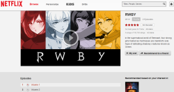 Rozalynpaige:if You’re Planning On Starting Rwby By Watching It On Netflix:you’re