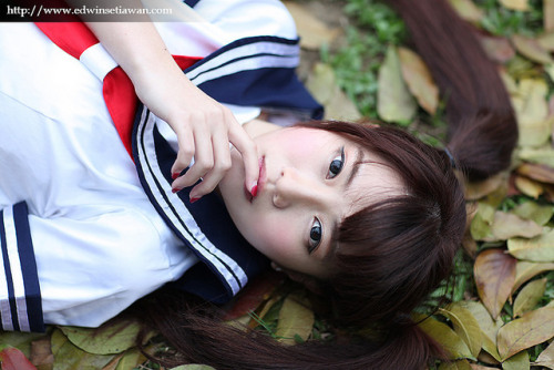 School Girl | Xin Xin by tyrandelf080 on Flickr.