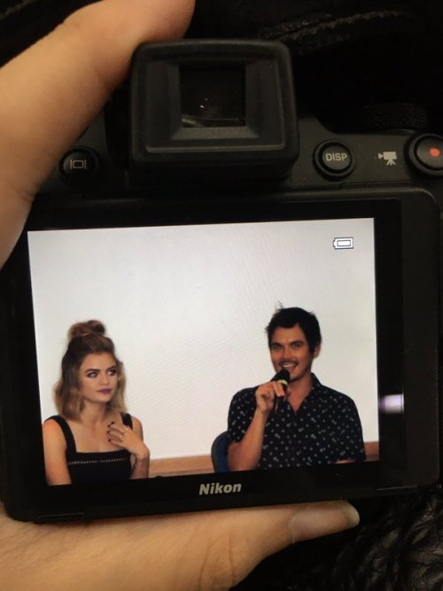 happyprettylittleliarsday:Lucy and Tyler at the #PrettyLittleWeekend in Rio de Janeiro - Brazil.