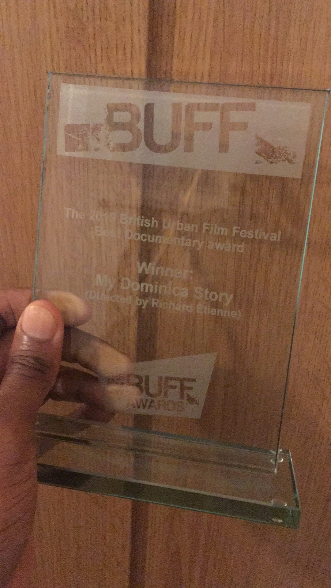 We won!
The iD Project took home the Best Documentary award at the British Urban Film Festival in London last night.
More photos and info to come…