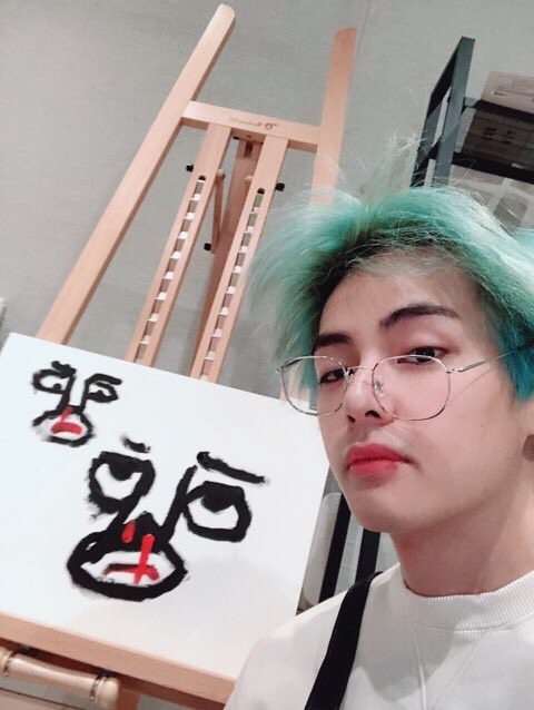 Featured image of post Taehyung Selca Glasses High quality taehyung selca gifts and merchandise