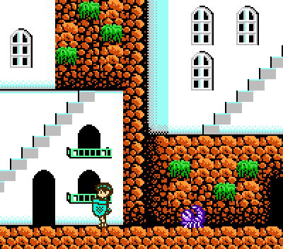 obscurevideogames:  scorps - The Battle of Olympus (Infinity - NES - 1989)  