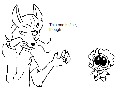 Didn't Feel Like Pulling Up Krita This Weekend So Have A Bunch Of MSPaint Doodles I Guess