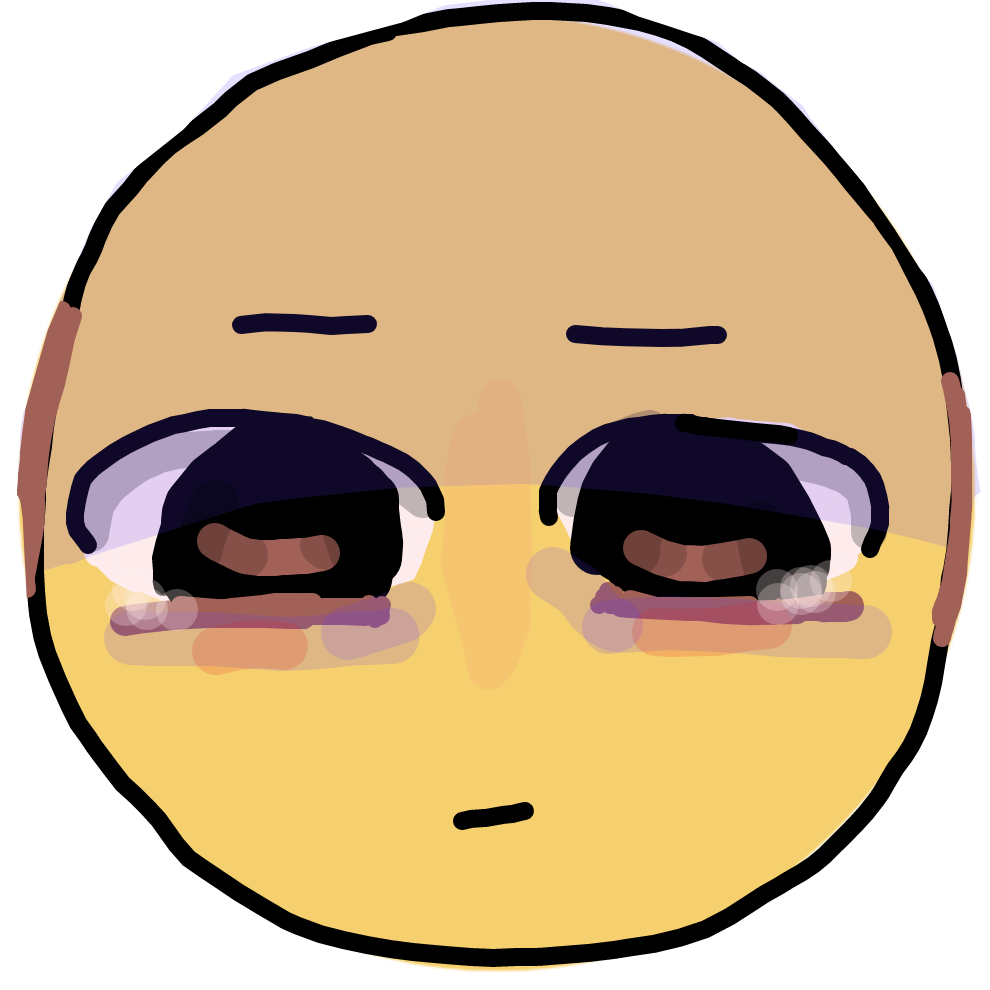 Crying Cursed Emoji - ibisPaint