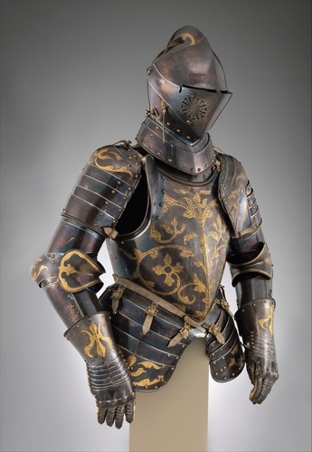 met-armsarmor:Foot-Combat Armor of Prince-Elector Christian I of Saxony (reigned 1586–91) by Anton P