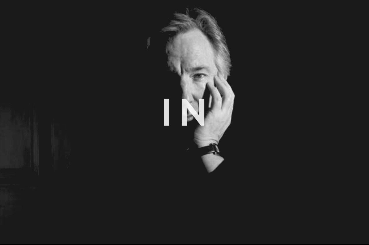 alycias-debnam-carey: RIP Alan Rickman (1946-2016)     “Acting touches nerves you