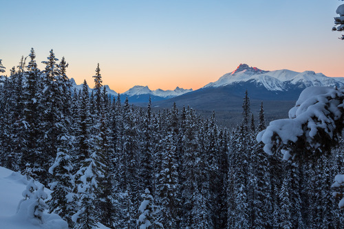 Day’s End in a Winter Wonderland