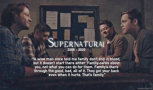 sonofagif: Thank you, Supernatural, for everything.