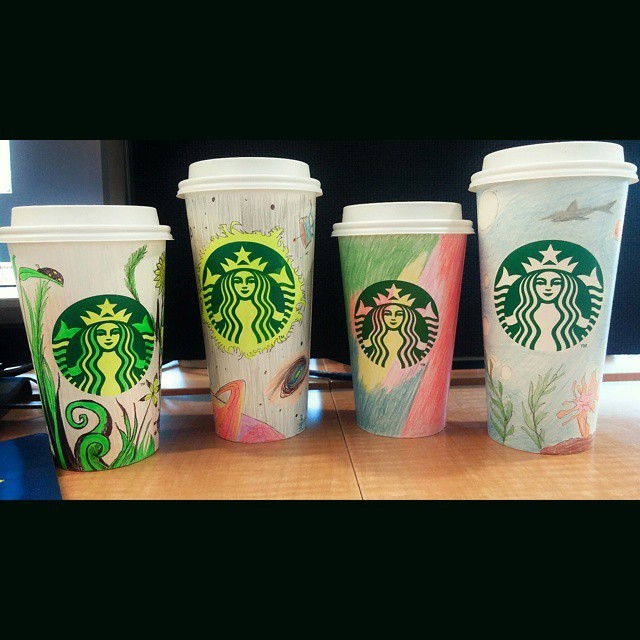 laloboymty:  When I have a moment, I love to  #drag my #starbucks #style #dessign