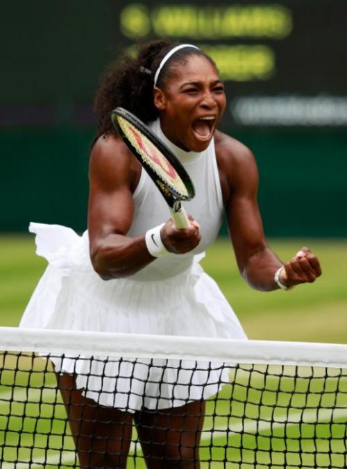 tenisexpert:  Wimbledon 2016 Ladies Final: Queen Serena wins her 22th Grand Slam Title, defeating Angelique Kerber 7-5 6-3 !!! 