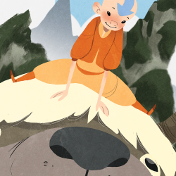 beffalumps:  Preview for my piece that’ll be in the Avatar: Children of the Earth fanzine!  Super excited about this and I cant wait to see what other people came up with!