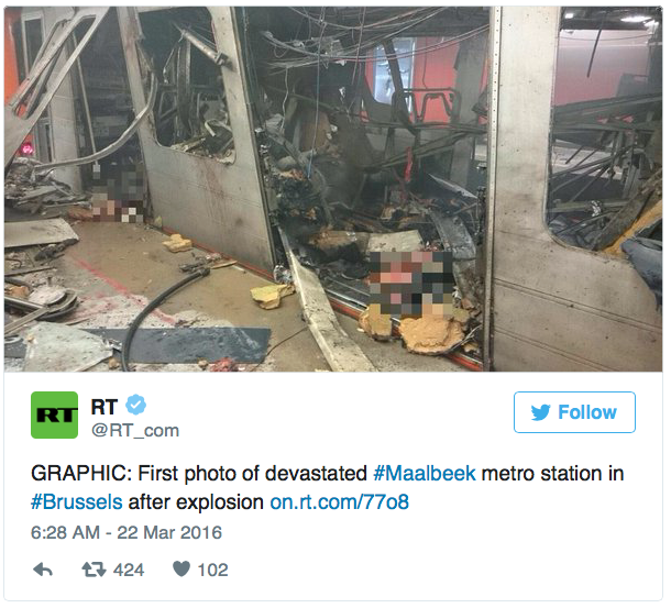 micdotcom:  micdotcom:  micdotcom:  Explosions in Brussels, Belgium, leave 26 dead,