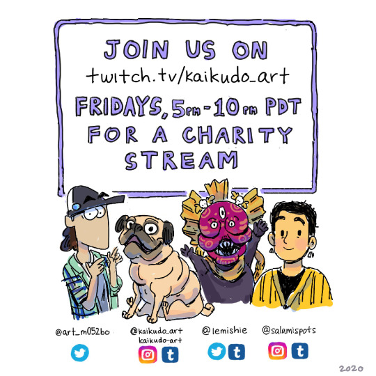 http://twit.tv/kaikudo_art Hi! Join us on every Friday till we reach the charity donation goal of $1,000. We have already...