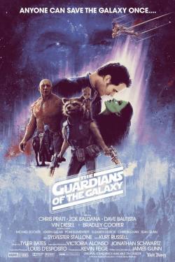 marvel1980s: Guardians of the Galaxy Vol. 2 poster  Homage to Star Wars - Empire Strikes Back 