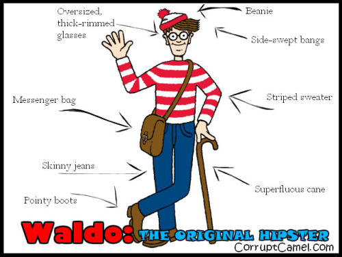 Valdo: Hipster Originalis(Source.)