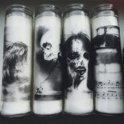 sixpenceee:  Scary Stories to Tell in the Dark Candles. From here
