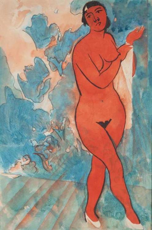 Alexander Shevchenko (Russian, 1883–1948)Nude, 1916