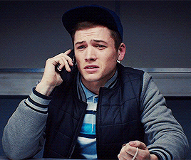 assvengrrs: Customer Complaints. How may I help you?Um, my names Eggsy Unwin. Sorry, Gary Unwin and I’m up shit creek, I’m in Holborn police station and my mum said to call this number if ever I needed help and–I’m sorry sir, wrong number.