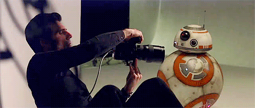 iwouldfookthat:  photoshoot with BB-8 (x) 