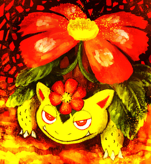 bubblymaika:  For smogon’s facebook page later this month.   I like to think it’s battling a heatran. 