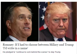 otterwise:  Mitt Romney is going to kill donald trump and I support him