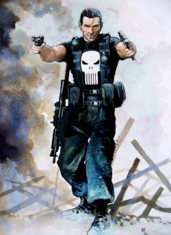 xombiedirge:  The Punisher by Fabrice Le