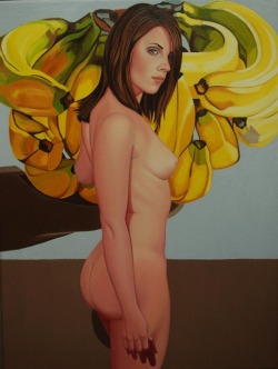 artbeautypaintings:Bananas - Suzy Smith