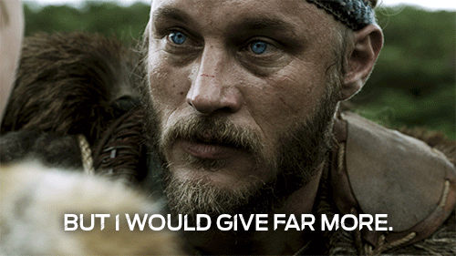 Ragnar Lodbrok&hellip; este tío me pone&hellip;incluso a mi