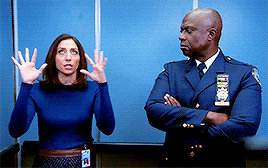amesantiagos:Gina’s always so sure of herself. She usually doesn’t care at all what people say or th
