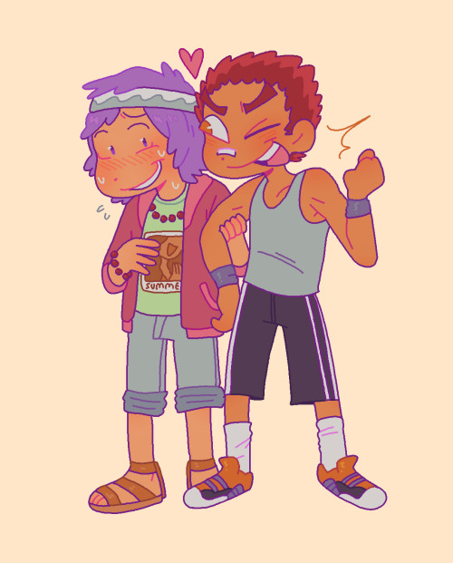 metukika:some dumb and gay people for the last drawing of 2020 to match my first 