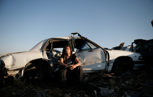 Tanya Habjouq: Ladies Who Rally*This photo series is from a few years earlier, but Al Jazeera posted