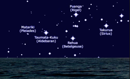 robertmorrism:In the Māori language Matariki is both the name of the Pleiades star cluster and also 