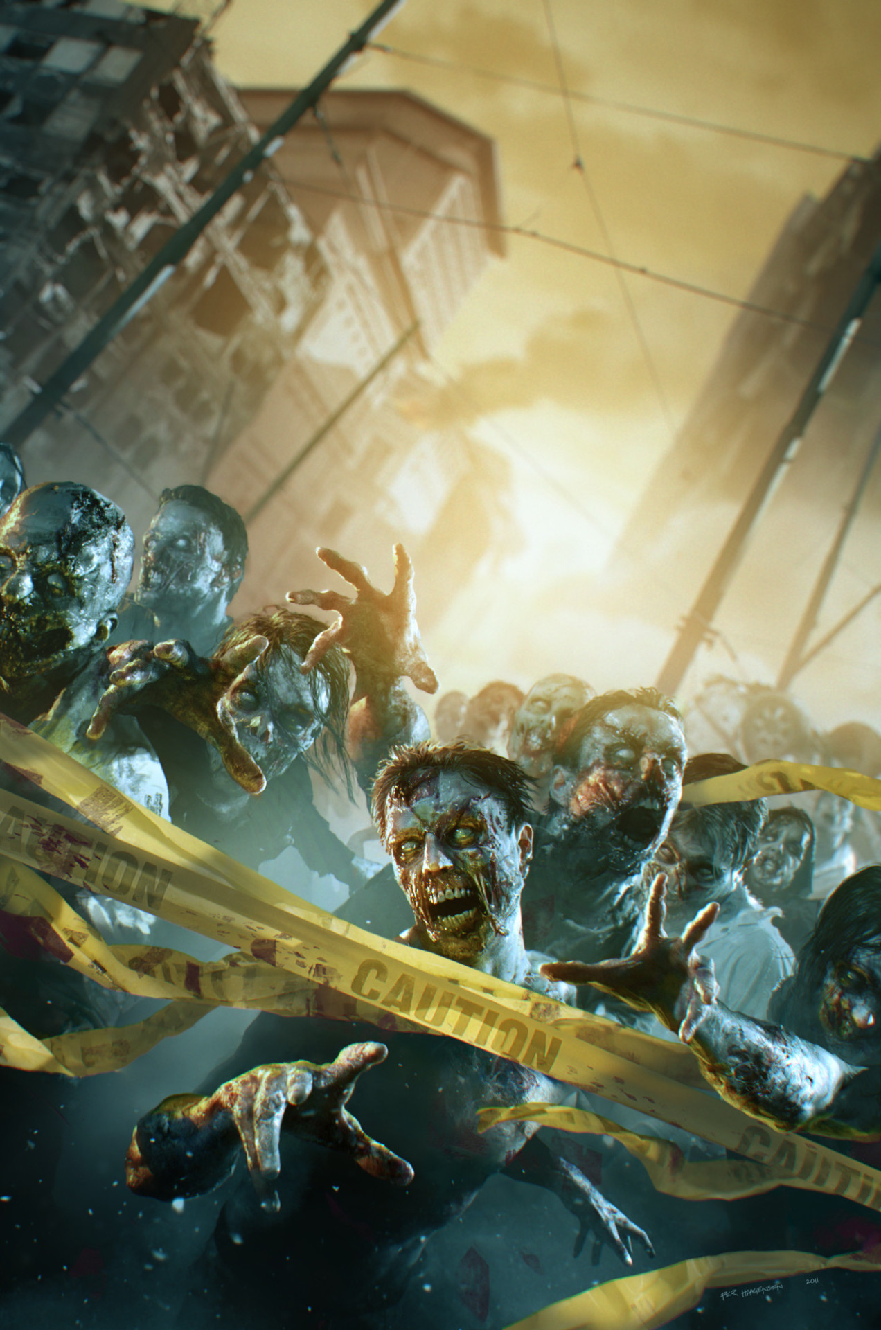 midnightmurdershow:  21st Century Dead by Per Haagensen 