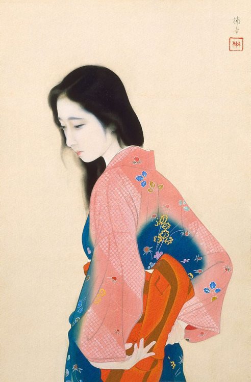 Kainoshô Tadaoto aka Tadaoto Kainoshô aka 甲斐庄楠音 (Japanese, 1894-1978, b. Kyoto, Japan) - Beauty Look