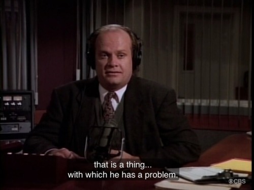 Frasier you absolute shithead.