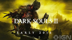 rain-down-love:  jestre:  lordranandbeyond:  Dark Souls III promo image snagged by IGN? Early 2016 release date? Hot damn, I was expecting it at the end of next year.  6/10 Too much darkness.  I know, right? It’s almost as though it takes place during