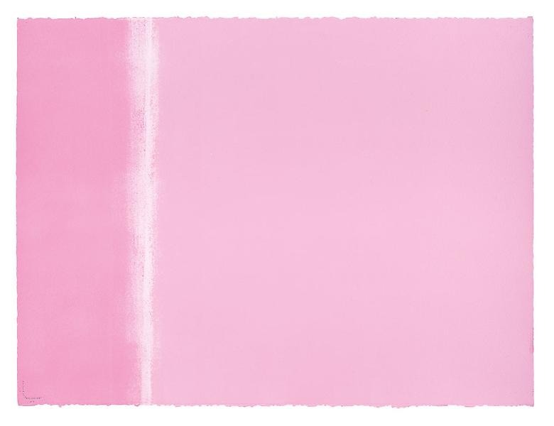 Anne Truitt - 22 July ‘71, 1971, Acrylic on paper, 22 ½ x 30 inches