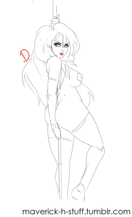 maverick-h-stuff: Rejected/unused sketches for wip commissions (Lady Death, Raven, Starfire and Zone-tan). maverick-h-stuff.tumblr.com          -A NSFW blog- 