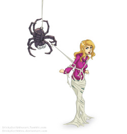 Holly Model Spider Bondage1Holly is a college student who is tight on cash. She recently found a want ad for a modeling position at the Gorgon&rsquo;s Manor.  Holly was hired as a model but unfortunately got  lost in Spider Forest on her way to the